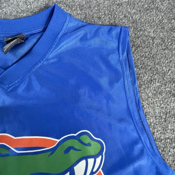Florida Gators Muscle Shirt Large Mens Blue Pro Edge Sleeveless Football NCAA Lg - Picture 4 of 15